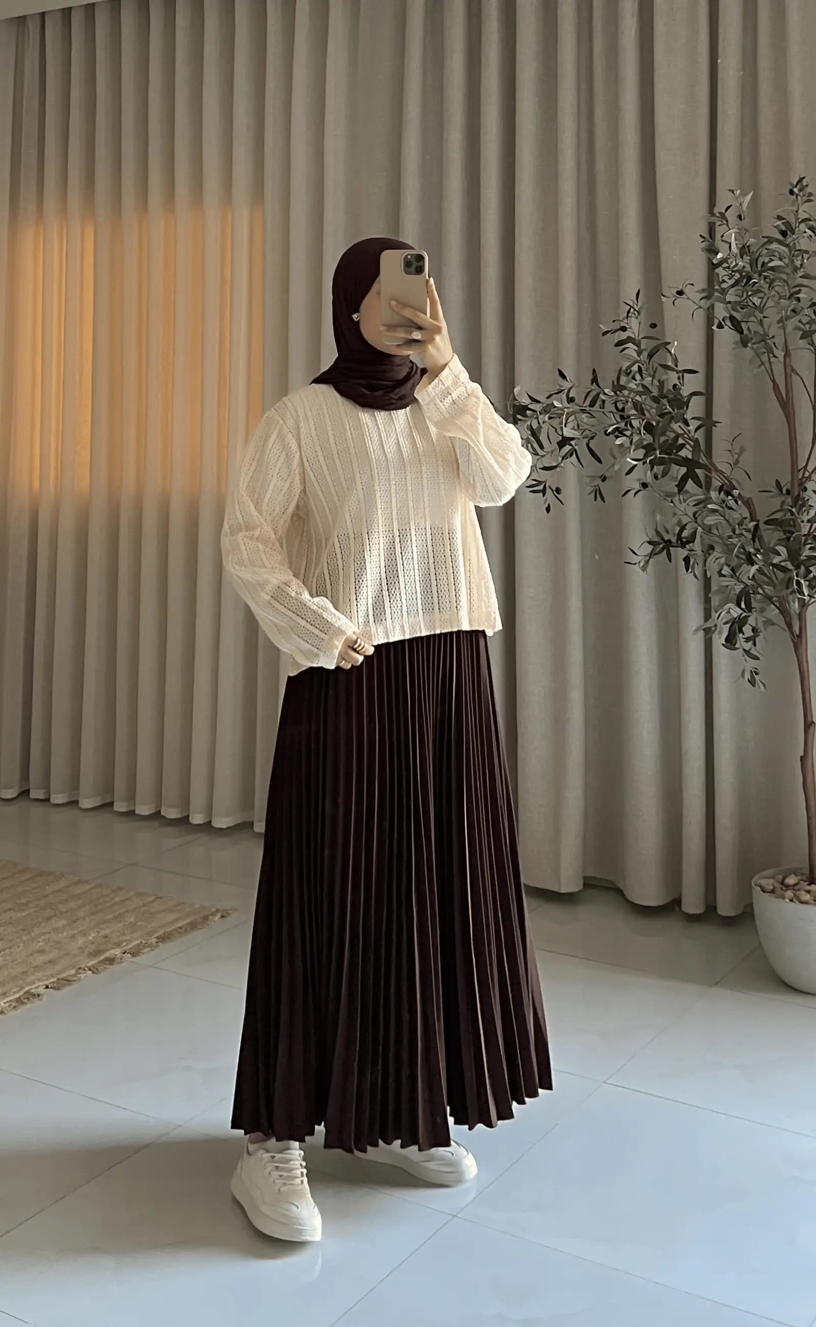 الجيبة البيلسيه بني غامق