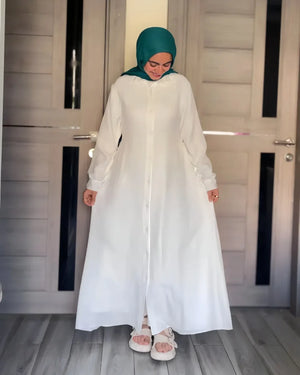 شميز-طويل-ابيض-2