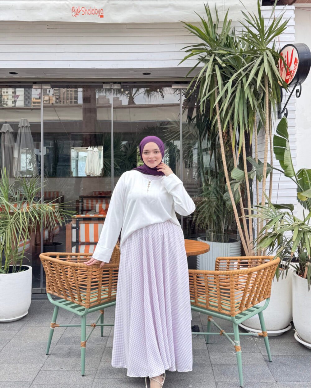 بلوزة طويلة