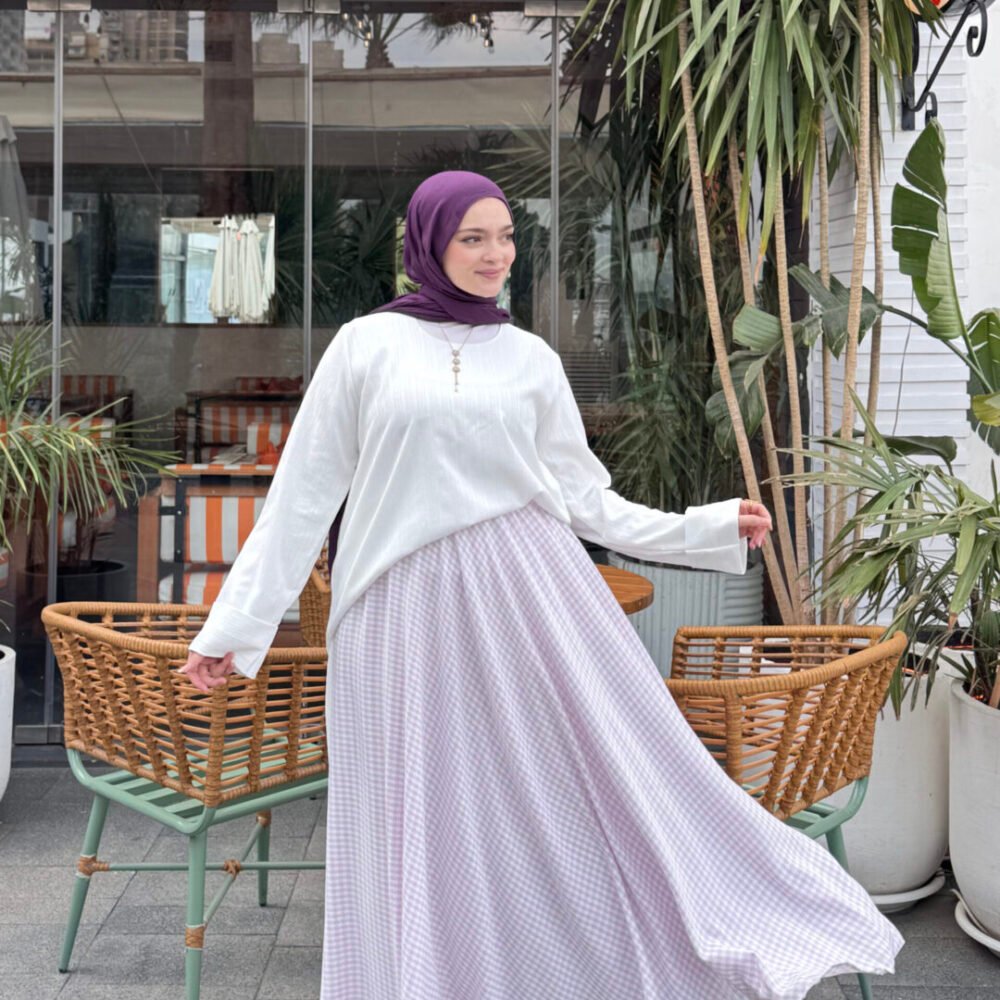 بلوزة طويلة