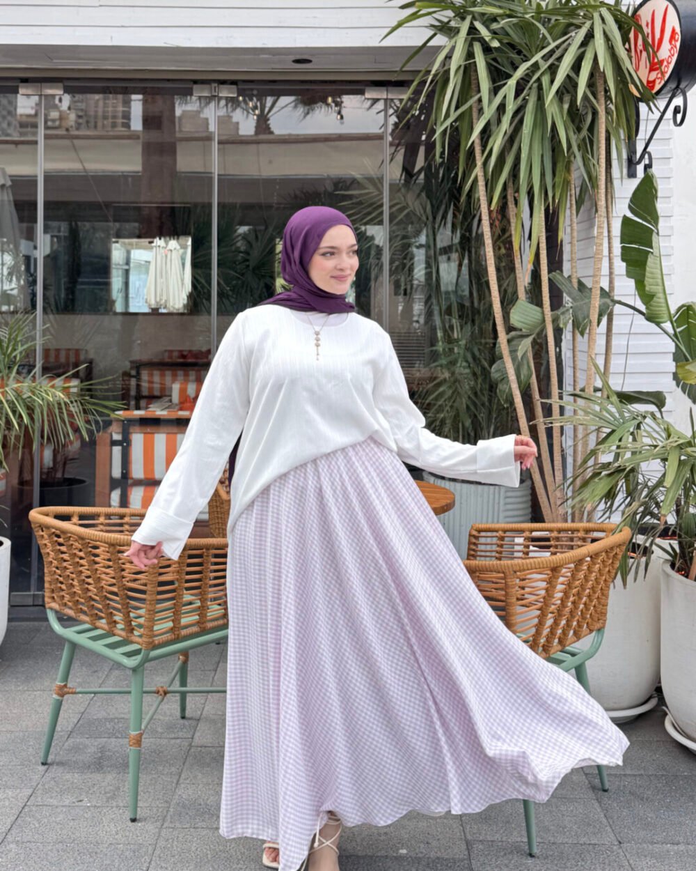 بلوزة طويلة